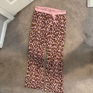 P.J. Salvage Pink Leopard Lounge Pants